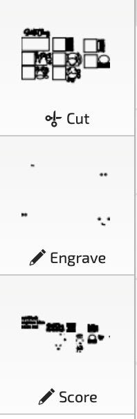 MINI Santa Christmas Interchangeable Leaning Sign File SVG, Rudolph, Mrs. Claus Tiered Tray Glowforge, LuckyHeartDesignsCo