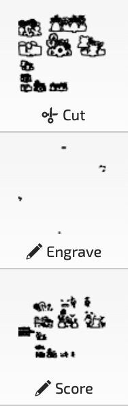 Christmas Bundle For The Flower Basket Interchangeable File SVG, Holiday, Christmas Tiered Tray, Glowforge, LuckyHeartDesignsCo